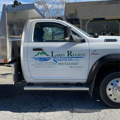 decal on truck